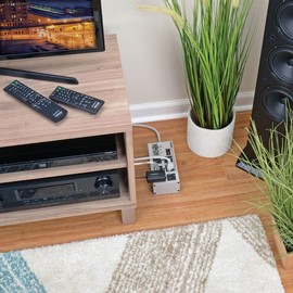 Tripp Lite Tripp Lite ISOBAR6ULTRA Isobar 6-Outlet Heavy Duty Surge Protector Power Strip, 3330 Joules, 6ft Cord, Right-Angle Plug, Metal Power Strip, Industrial Garage Work Shop Bench, Mountable Power Strip