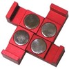 cwZhen 4-Pack!Upgraded Strong Big Magnetic Parallel Keepers, Holders. Vise, CNC,Kurt,Machinist/Magnetic