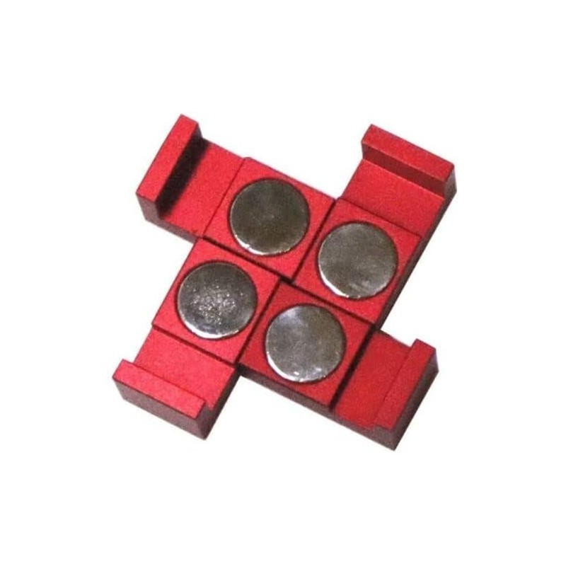 cwZhen 4-Pack!Upgraded Strong Big Magnetic Parallel Keepers, Holders. Vise, CNC,Kurt,Machinist/Magnetic