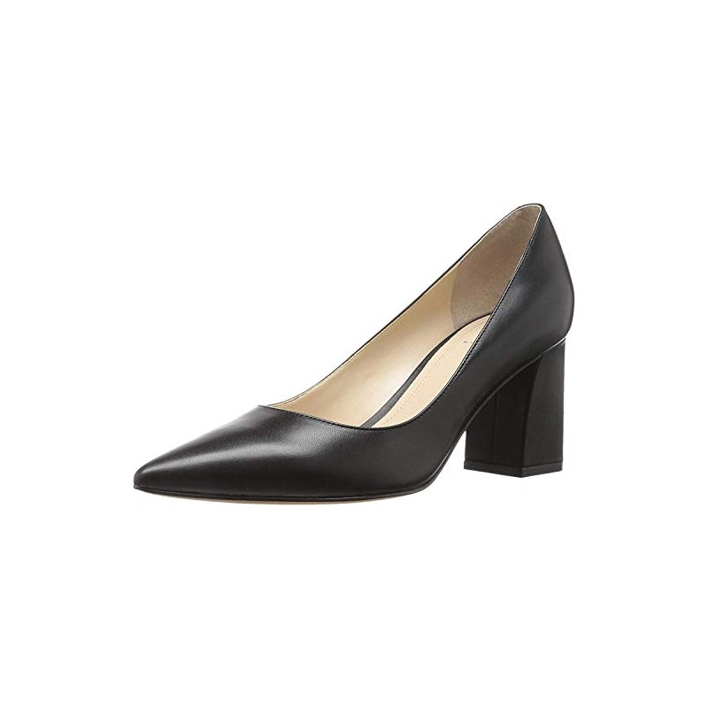 Marc Fisher LTD Women's Zala Pump, Black Leather 001, 8.5