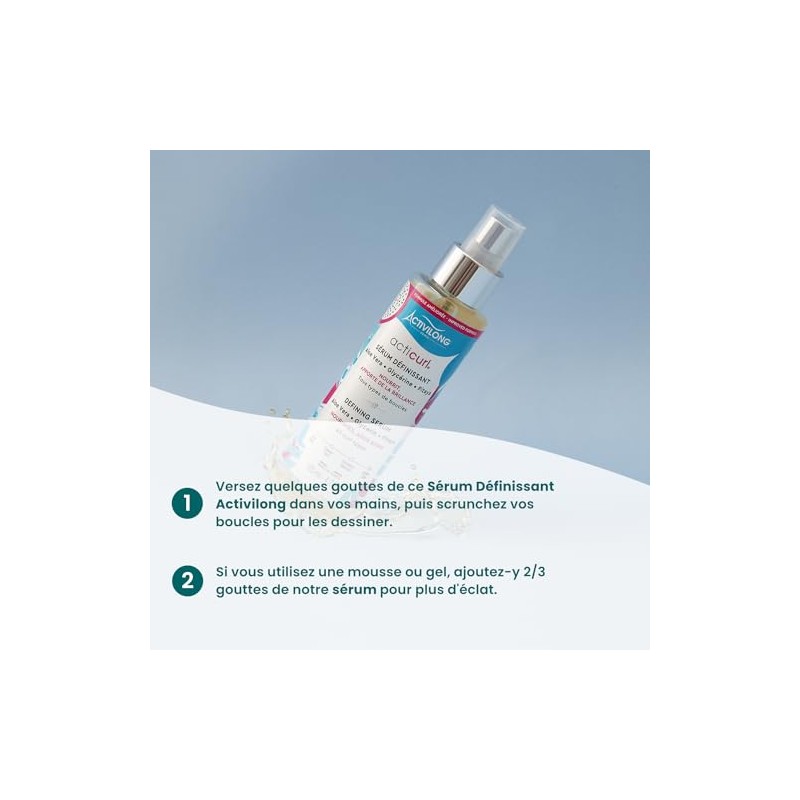 Activilong Suero Definidor Acticurl Define, Realza Y Nutre Tus Rizos