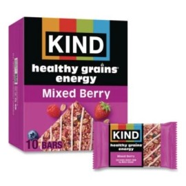 Kind Snacks 67073 Barras de bayas mixtas energéticas de grandes saludables, barra de 1,4 OZ, 10/caja