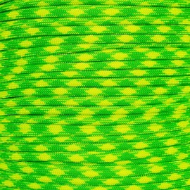 Paracord Planet Nylon 550lb Type III 7 Strand Paracord Made in the U.S.A. -Neon Green & Neon Yellow-