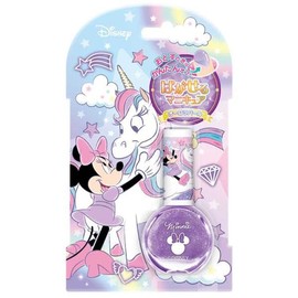 Shobido DN43106 Removable Manicure, Aurora Purple Minnie Mouse