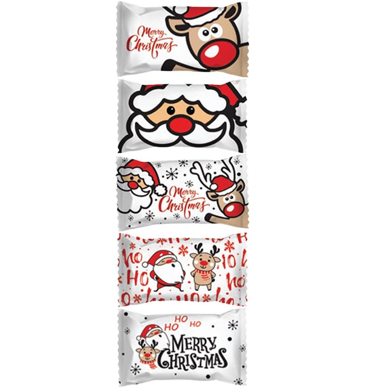 The Dreidel Company Merry Christmas Holiday Season's Greetings Buttermints, Mint