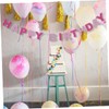 jojofuny 2pcs Birthday Party Bunting Wedding Bunting Tool Vintage Style