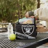 FOCO Oakland Raiders Big Logo Stripe 6 Pack Cooler