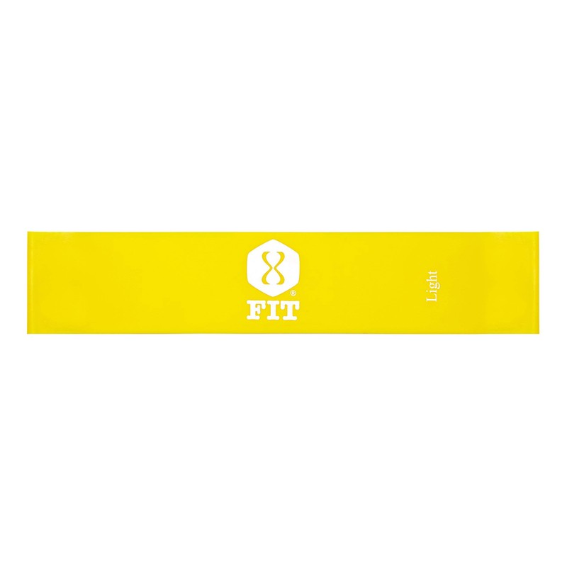 Just FIT Mini Resistance Loop Bands –Eco-Friendly, Therapy/Conditioning. Includes Little