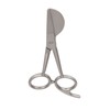 Stainless Steel Applique Scissors Duckbill Blade Comfortable Ergonomic Handle DIY