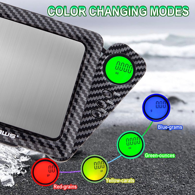 American Weigh Scales Blade Series 1200gram Limited Edition Carbonfiber Digital