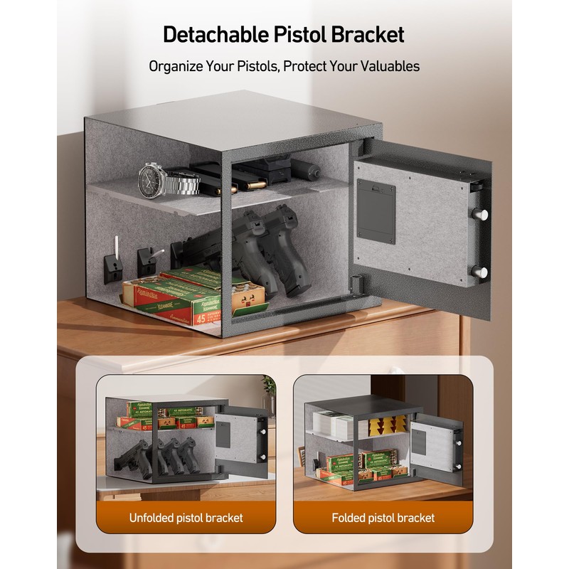 BILLCONCH Billconch Smart Gun Safe for Multiple Pistols - Automatic