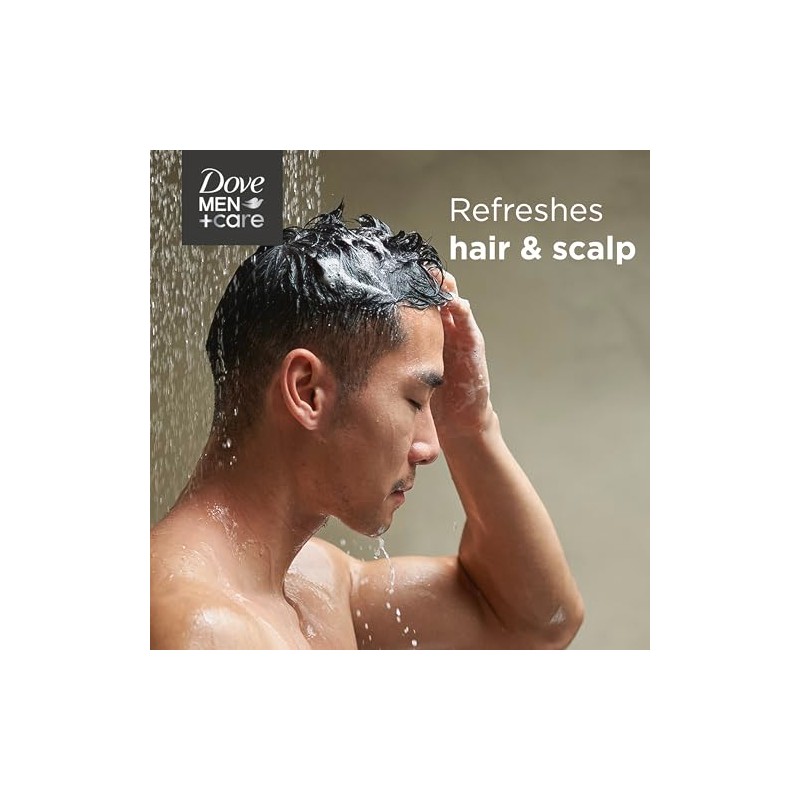 Shampoo y acondicionador Dove Men+Care 2 en 1, Fresh Clean,