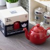 London Pottery 2 Cup 550ml Red Red British Brand Tea