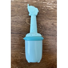 Phoebe & Wesley 4Pc Phoebe & Wesley Safari Puree Teether BPA Free Silicone Pacifier 2mo+