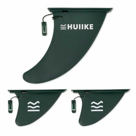 HUIIKE Sup Fin Stand Up Paddle, Pack of 3, Removable Replacement Fin Sup with Safety Lock, Stand Up Paddle Accessories, Replacement Parts Standup Paddling, Inflatable, Set of 3 Fins for Standup Board