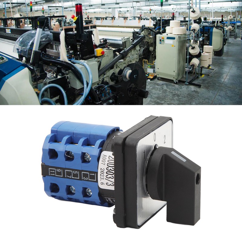 Universal Changeover Selector Switch 3 Position Dual Power Transfer Switch