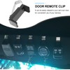 Mobestech Clip De Visera Remota para Puerta De Garaje Soporte