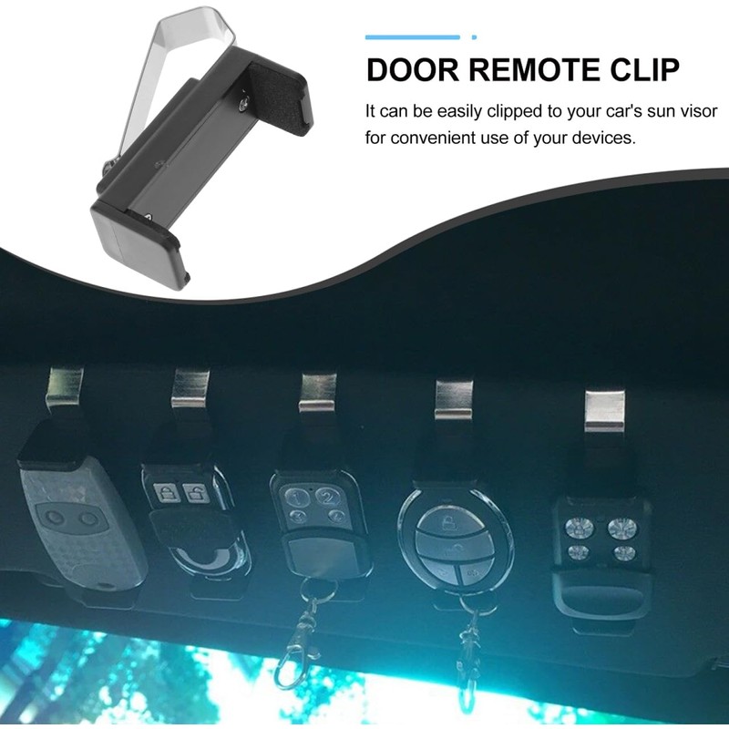 Mobestech Clip De Visera Remota para Puerta De Garaje Soporte