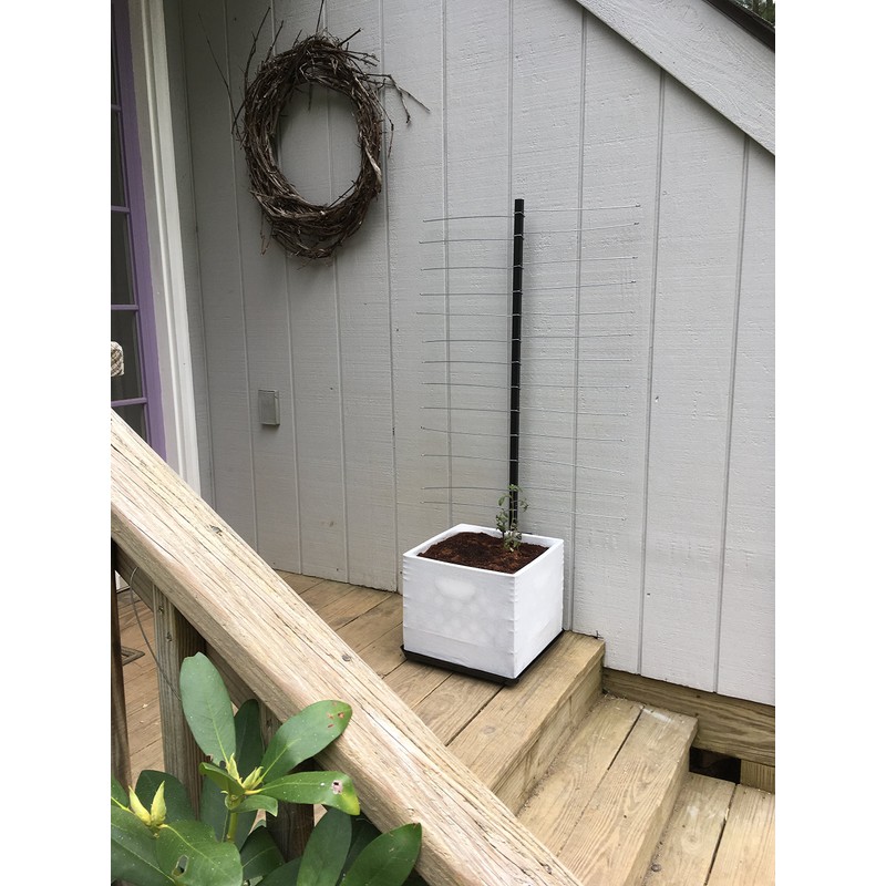 TipPot Stretch Grow Fabric 4 Pack Turns a Milk Crate