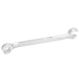 Yanmis Flare Nut Wrench, Carbon Steel Wrench 9-11mm Double Headed Open End Oil Tube Pipe Spanner for Quick Disassembly and Fastening of Bolts