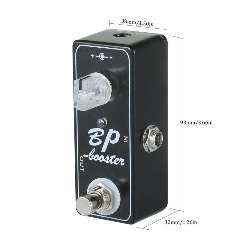 MOSKY Audio Mini Guitar Pedals BP Booster Clean Boost Effect