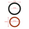 DSkoiph Power Steering Pump Rubber Inlet & Outlet O-Ring Seals