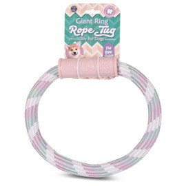 Bow Wow Woven Rope Dog Toys – Durable Chew & Tug Toys for Medium & Large Dogs – Gentle on Teeth – Assorted Shapes & Weaves – Dental Flossing Action – Heavy Duty Interactive Play