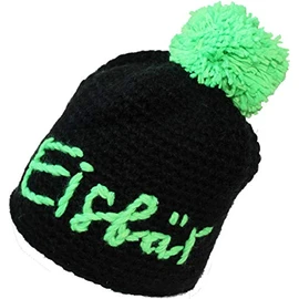 Eisbär Hat - Til Pompom, Black/neon green