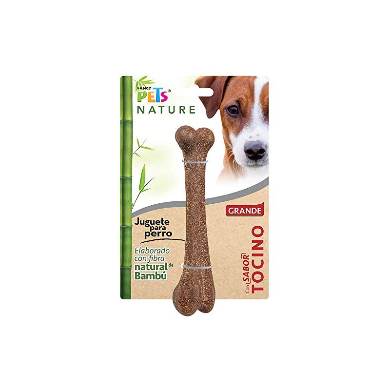 Fancy Pets Juguete para Morder con Fibra de Bambú Sabor