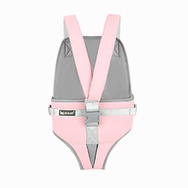 Leconpet Pet Dog Carrier Legs Out Front Backpack Adjustable Teddy Outdoor Chest Backpack for Small and Medium Dog with Fixed Buckle on The Back, More Comfortable to Carry (Large, Pink)