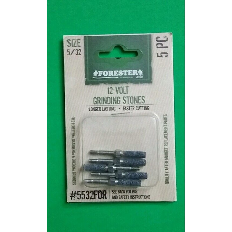 For Granberg 5/32 CHAINSAW SHARPENING STONE 5 PACK THREADED FITS
