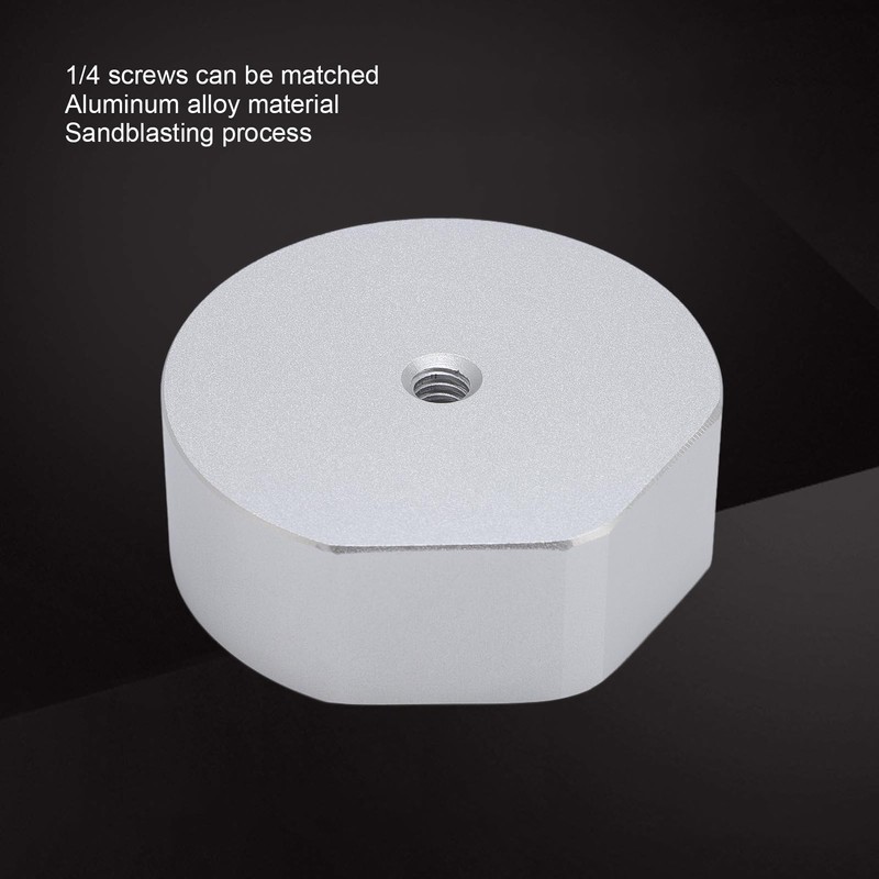 Satellite Tripod Mount Adapter - Aluminum Alloy 1/4 Inch Threaded