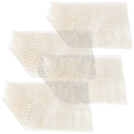 infactory Anti-Slip Pads: Set of 4 Non-Slip PVC Carpet Underlays, Cut to Size, 80 x 200 cm (Anti-Slip Mat Drawer)