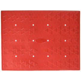 Aron Kasei Ansuku Suction Non-Slip Mat C, Pack of 2, Red