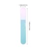 Healvian 2pcs Glass Nail Files for Natural Nails Gentle Buffing
