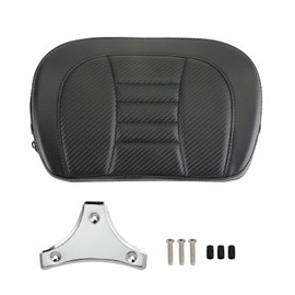 Topteng Backrest Driver Backrest Cushion Pad for Harley Breakout 114 FXBRS 2018-2020, CVO Street Glide FLHXSE 2015-21, Electra Glide Classic FLHTC 2007-13, Deluxe FLDE 2018-2020