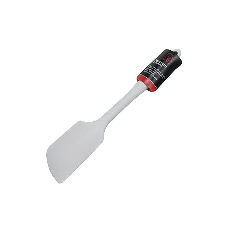 Chef Craft Premium Silicone Angled Spatula, 11 inch, Gray