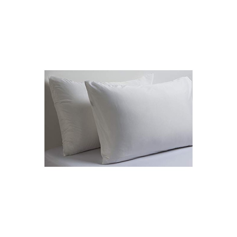 LinenZone 400 Thread Egyptian Cotton Luxury Hotel Quality (White, Stanadard
