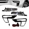 YIYIBYUS for 2018 2019 Ford Explorer Clear LED Fog Light