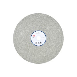 SCOTTCHEN Diamond Grinding Wheel Disc 6" x 1/2" Arbor Hole 60 Grit Abrasive Flat Lap Wheel Sanding Disc for Granite Marble Gem - 1pack