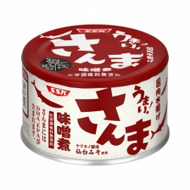 Bakubuy.com SSK Sanma Misoni 4PK   Canned Saury Miso Food Prepared Preserved Japan