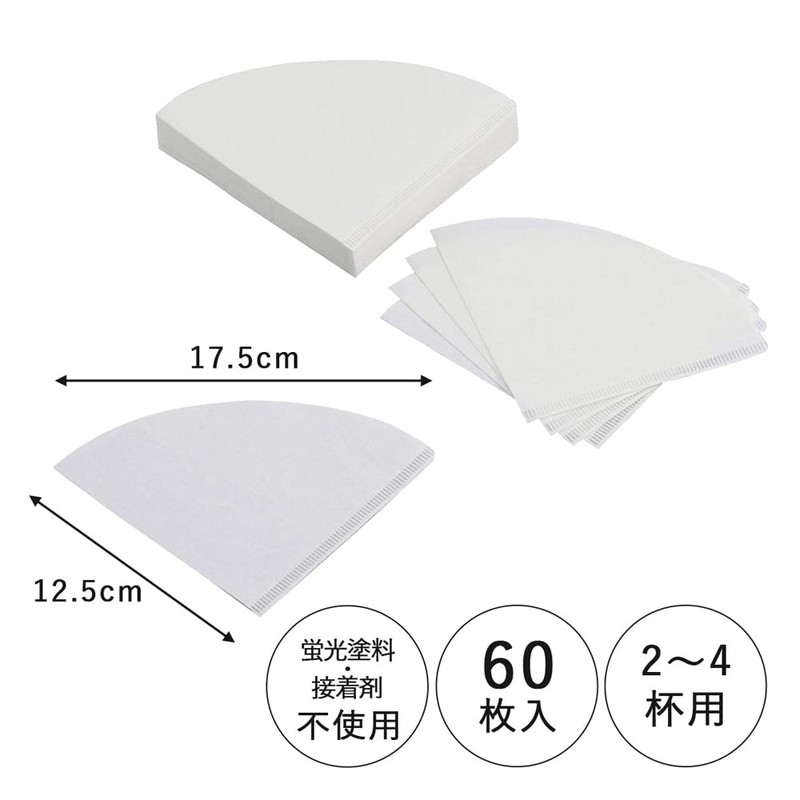 KOGU 43452 Coffee Filter for 2 to 4 Cups, Made