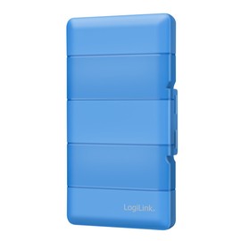 LogiLink UA0417 - Protective Box for 4X M.2 NGFF/NVMe SSDs Shockproof with Soft Foam Lining