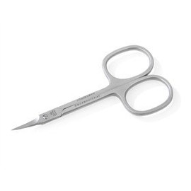 Stainless Steel Tower Point Cuticle Scissors, Optima Line by Premax. Made in Italy by Premax