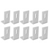 10PCS L Foot Solar Mount Aluminum Alloy Photovoltaic Panel Mounting