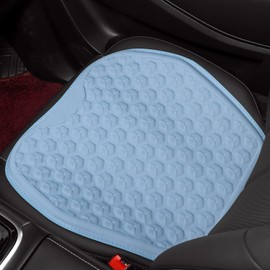 LY4U 3D Honeycomb Gel Seat Cushion for Office Chair and Car Seat, 48 x 48 cm, Cooling Pressure Relief Cushion with Breathable Support for Wheelchair Bench and Home Use