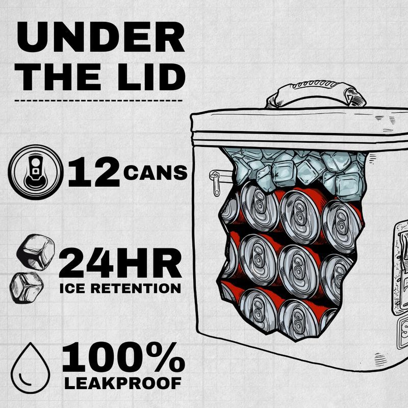 Boozer Soft Cooler - 12 Can