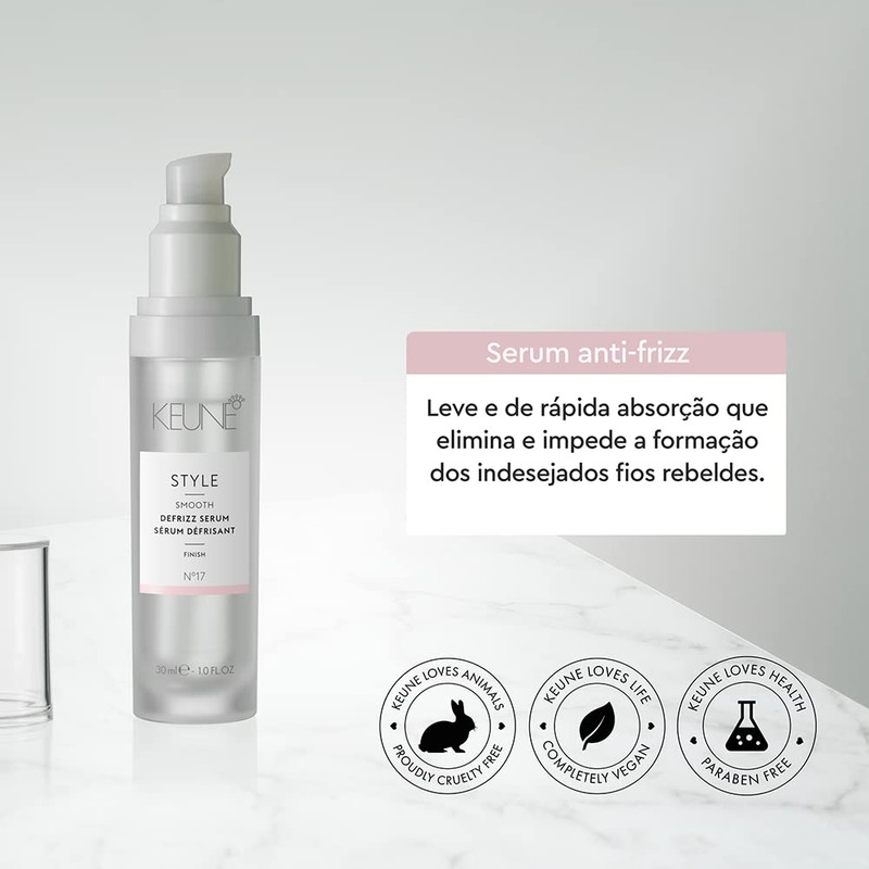 Keune Style Smooth Defrizz Serum 17 30ml