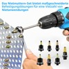 Rivet Nut Pliers Set for M3, M4, M5, M6, M8,