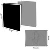 2 Pack Stretchable Jumbo Book Covers, Washable Durable Reusable Book